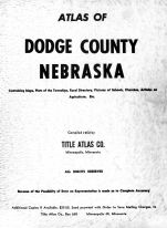 Dodge County 1962 